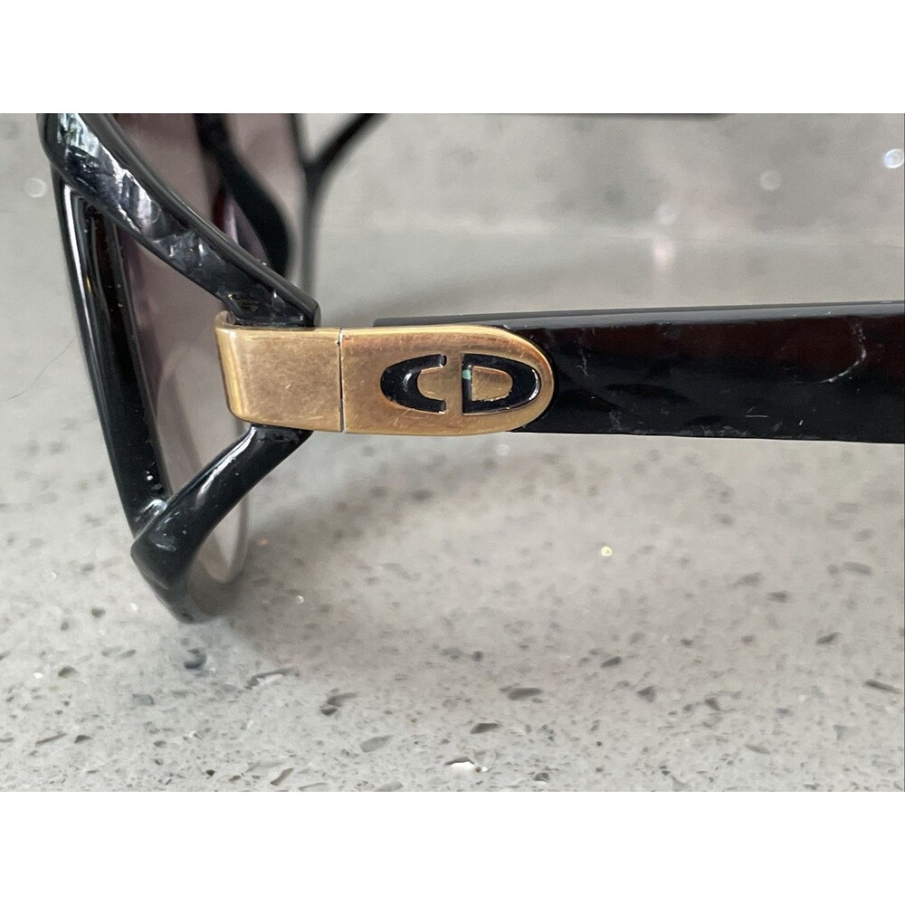 Christian Dior 2320-90 Eyeglasses Frames ONLY black oversized Made In Germany - Picture 4 of 16